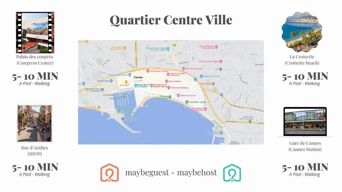 Διαμέρισμα B081 - Bel Appartement Cannes - Tassigny